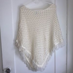 New Look Cream Poncho